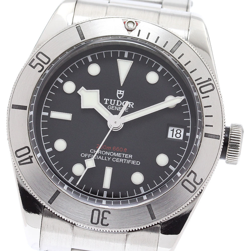 TUDOR Black bay steel 79730 Date black Dial Automatic Men's Watch_868939