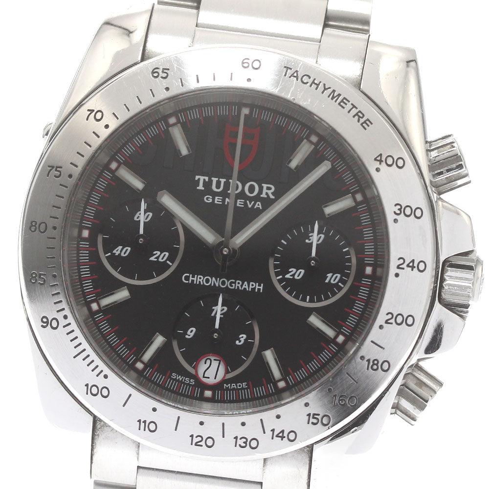 TUDOR Sports line 20300 Chronograph black Dial Automatic Men's Watch_868945