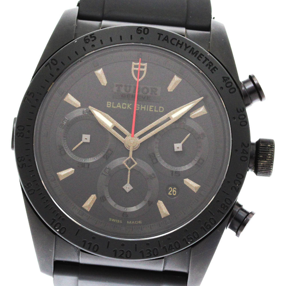TUDOR Fast Rider Black Shield 42000C black Dial Automatic Men's Watch_868946