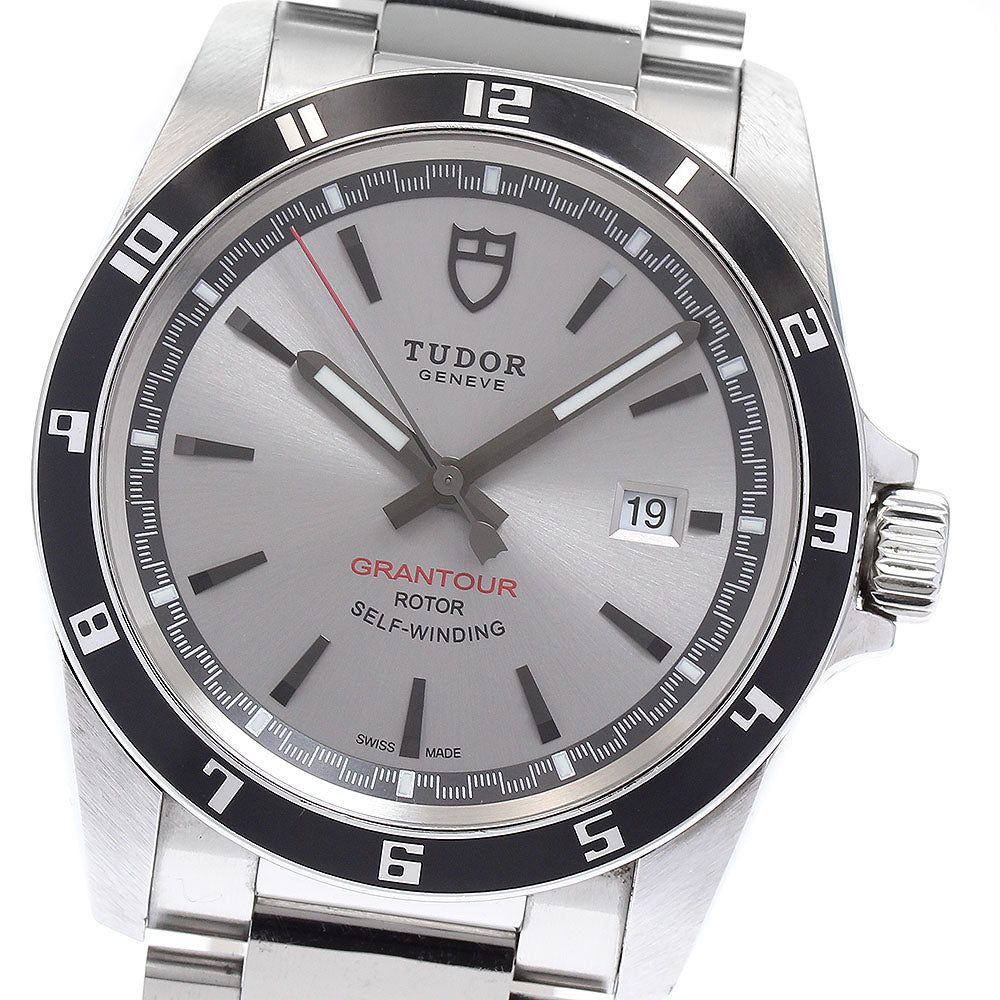 TUDOR Gran Tour 20500N Date Silver Dial Automatic Men's Watch_868948
