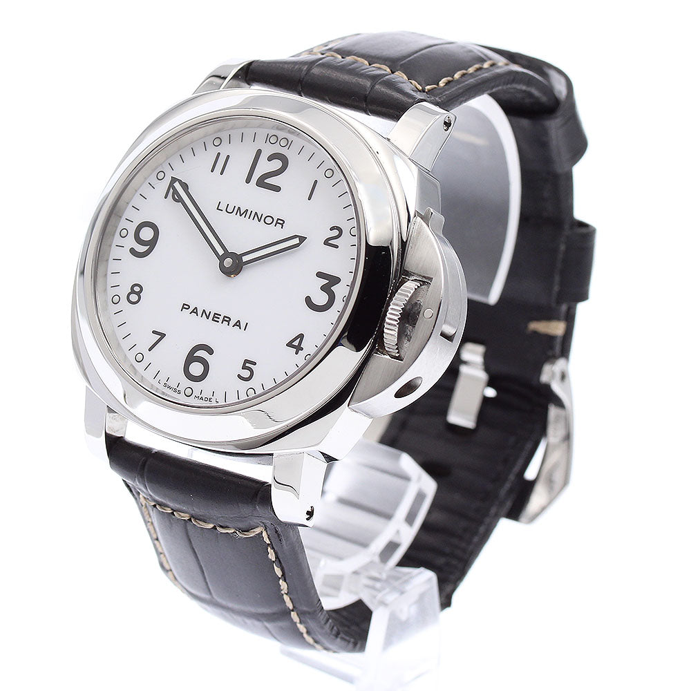 PANERAI Luminol base PAM00114 white Dial Hand Winding Men's Watch_868950