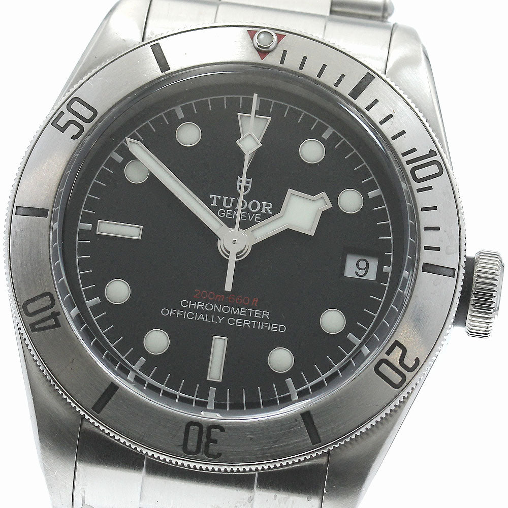 TUDOR Black bay steel 79730 Date black Dial Automatic Men's Watch_868957