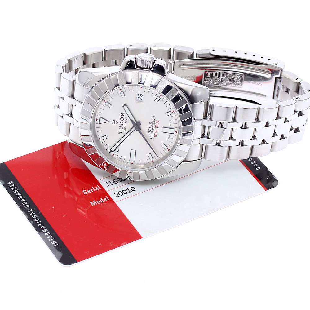 TUDOR Sports collection 20010 Date Silver Dial Automatic Men's Watch_868965