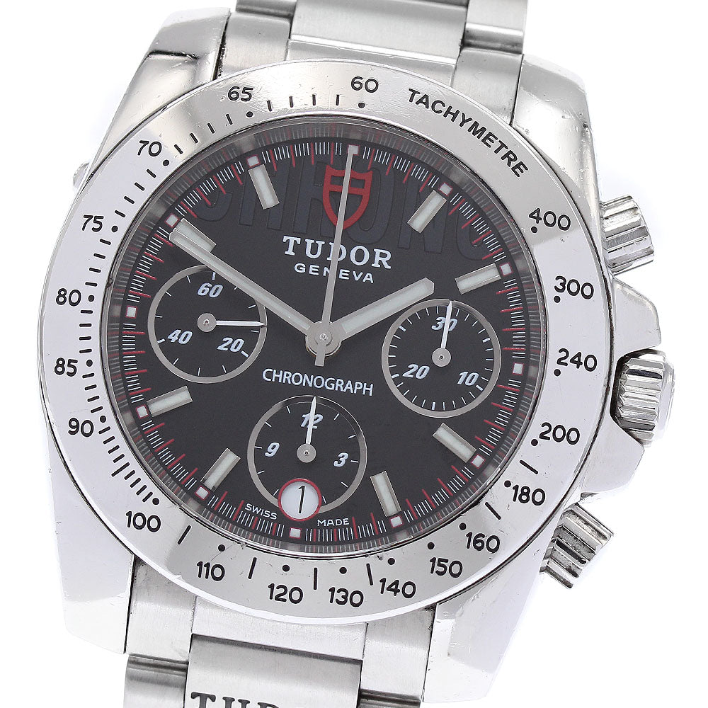 TUDOR Sports line 20300 Chronograph black Dial Automatic Men's Watch_868973