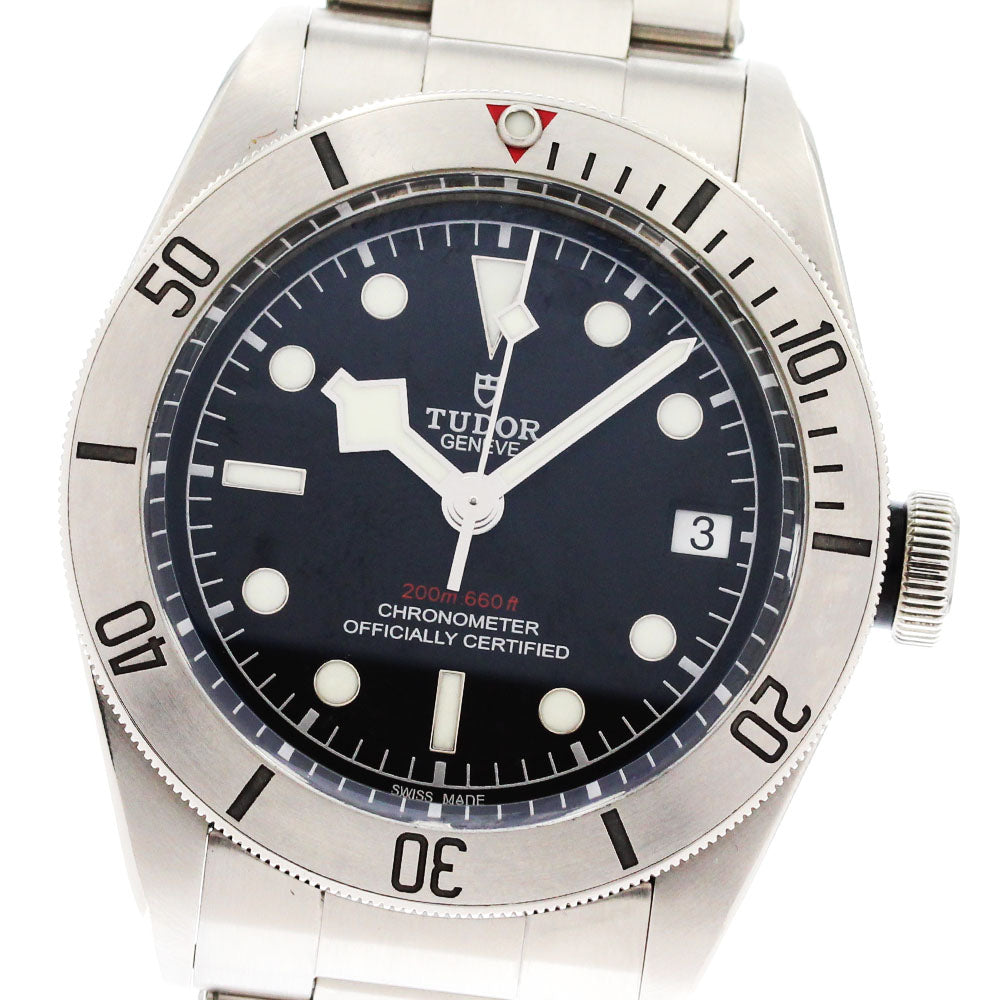 TUDOR Black bay steel 79730 Date black Dial Automatic Men's Watch_868975