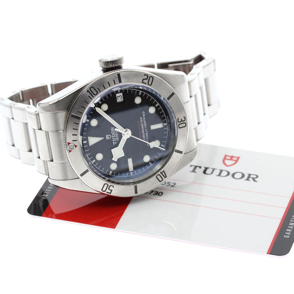 TUDOR Black bay steel 79730 Date black Dial Automatic Men's Watch_868975