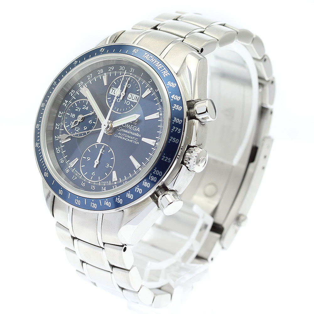 OMEGA Speedmaster 3222.80 Triple calendar Navy Dial Automatic Men's Watch_868991