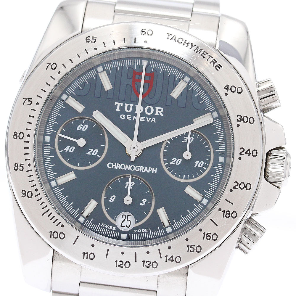 TUDOR Sports line 20300 Chronograph blue Dial Automatic Men's Watch_868992