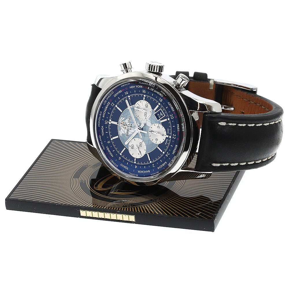 BREITLING Transocean Chronograph Unitime AB0510 Automatic Men's Watch_869021