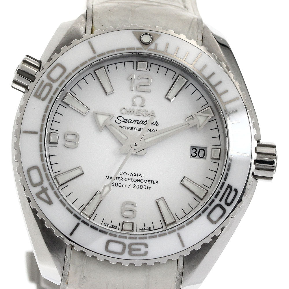 OMEGA Seamaster 600 Planet Ocean 215.33.40.20.04.001 Master chronometer white Dial Automatic Boy's Watch_869027