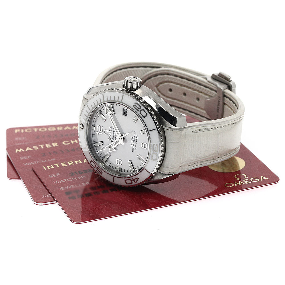 OMEGA Seamaster 600 Planet Ocean 215.33.40.20.04.001 Master chronometer white Dial Automatic Boy's Watch_869027