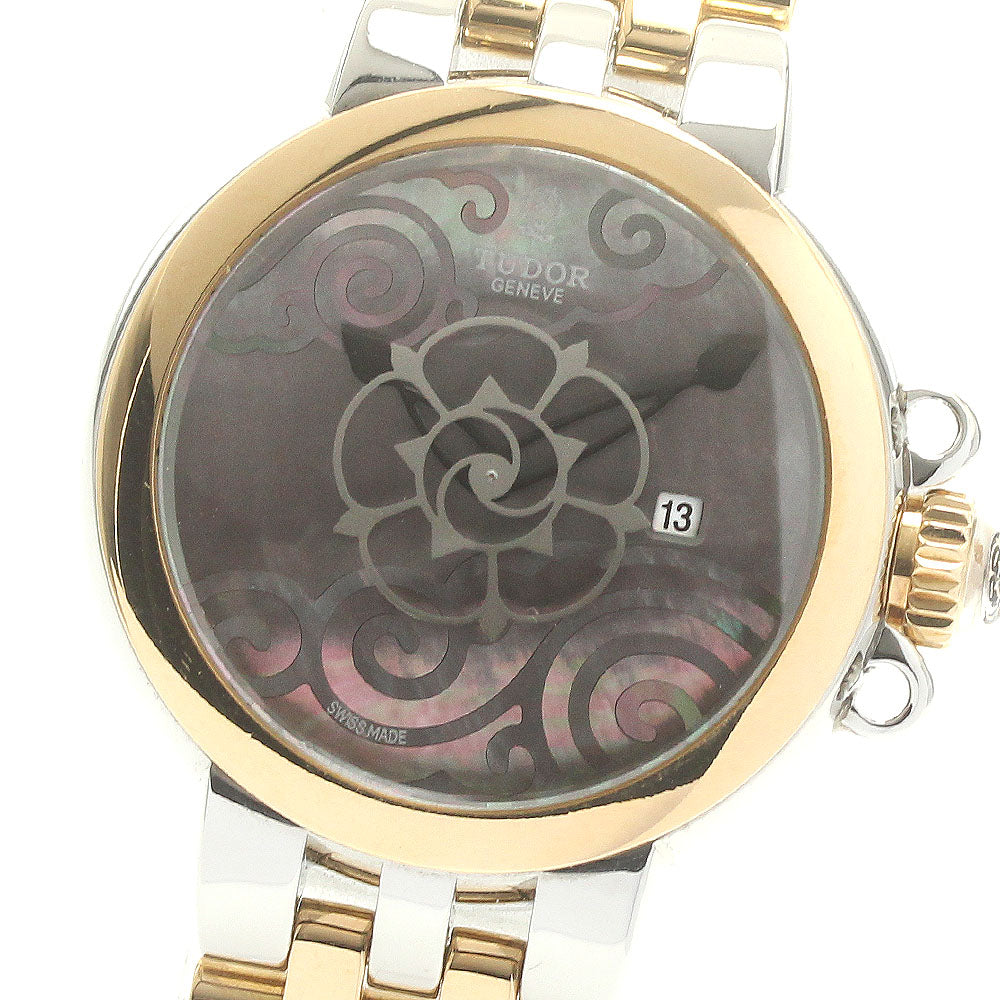 TUDOR Claire de Rose 35401 Date Black shell Dial Automatic Ladies Watch_869036