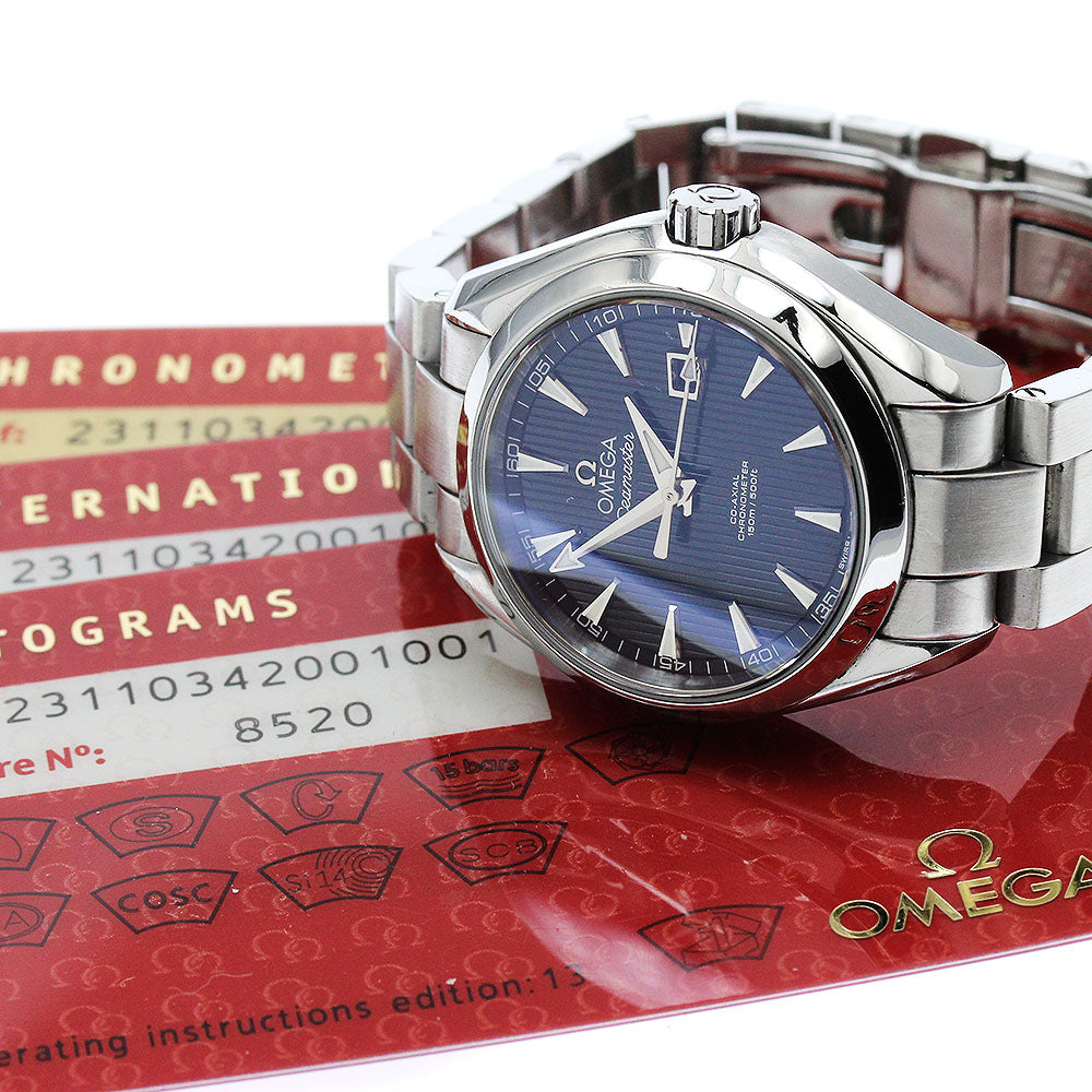 OMEGA Seamaster Aqua Terra 231.10.34.20.01.001 Date Automatic Ladies _869039