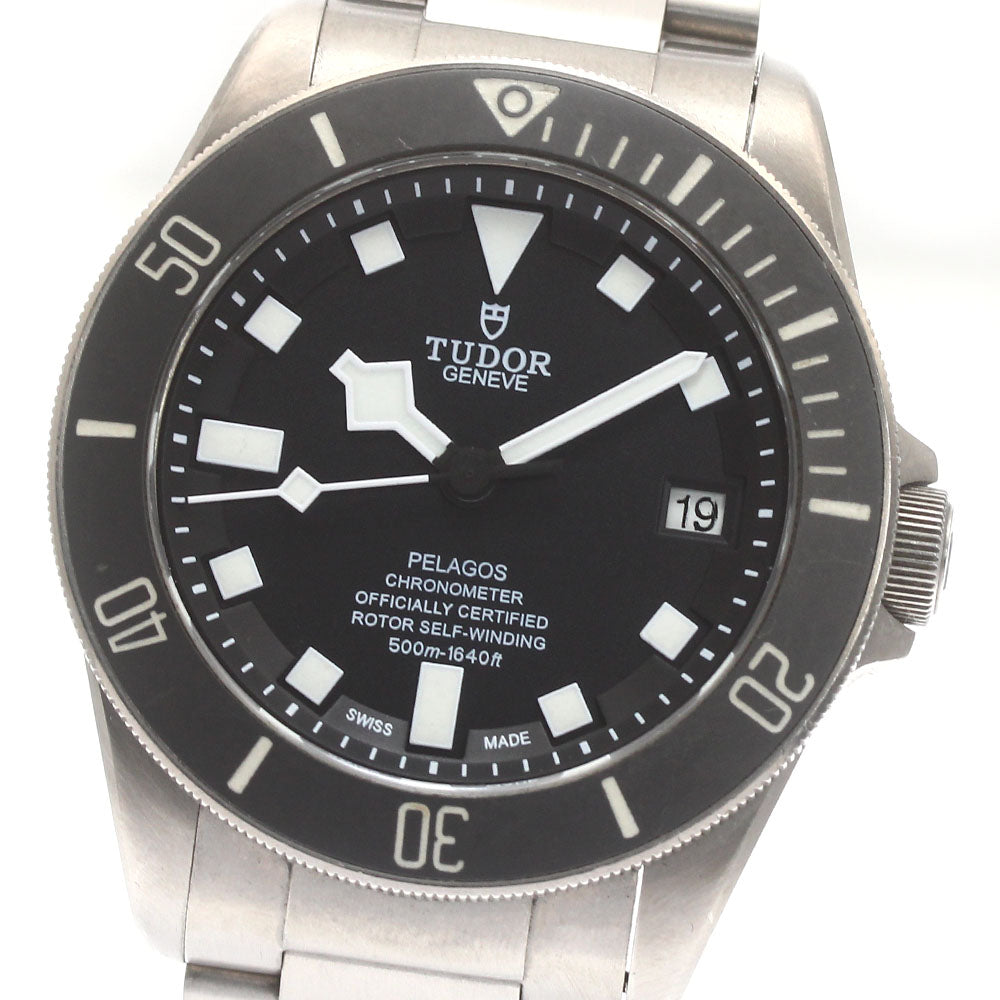 TUDOR Pelagos 25500T Date Black Dial Automatic Men's Watch_869063