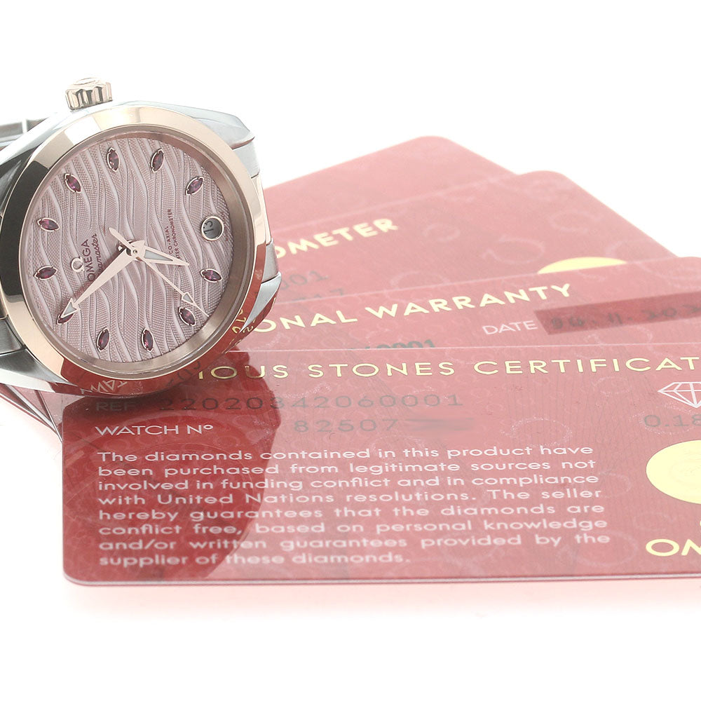 OMEGA Seamaster Aqua Terra 220.20.34.20.60.001 Coaxial 11P AT Ladies_869077