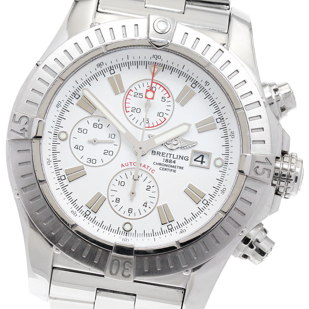 BREITLING Super avenger A13370 Date Chronograph Automatic Men's Watch_869079