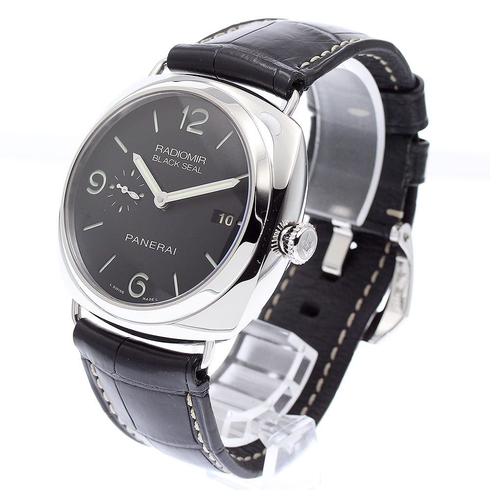 PANERAI Radiomir Black Seal PAM00388 Date black Dial Automatic Men's Watch_869086