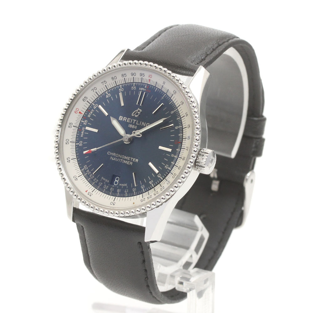 BREITLING Navitimer A17325 Date Navy Dial Automatic Men's Watch_869091