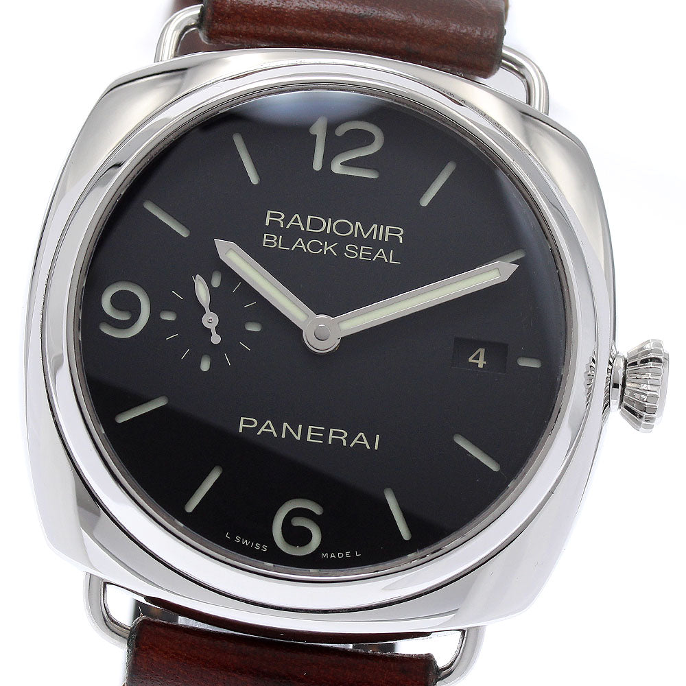 PANERAI Radiomir Black Seal PAM00388 Date black Dial Automatic Men's_869100