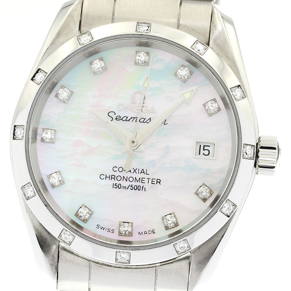 OMEGA Seamaster Aqua Terra 2505.75 diamond Shell Dial Automatic Boy's _869104