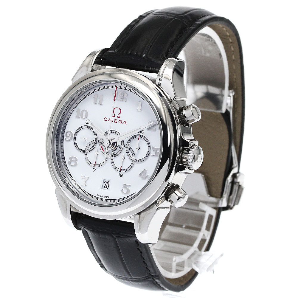 OMEGA Olympic Collection De Ville 422.13.41.52.04.001 5 counters chronograph white Dial Automatic Men's Watch_869138