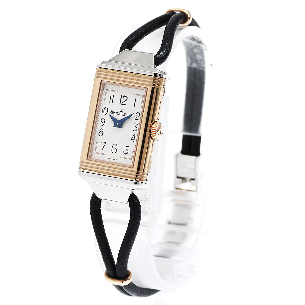 JAEGER-LECOULTRE Reversowan Cordone 200.D.47/Q3264520 SS/PG Quartz Ladies_869139