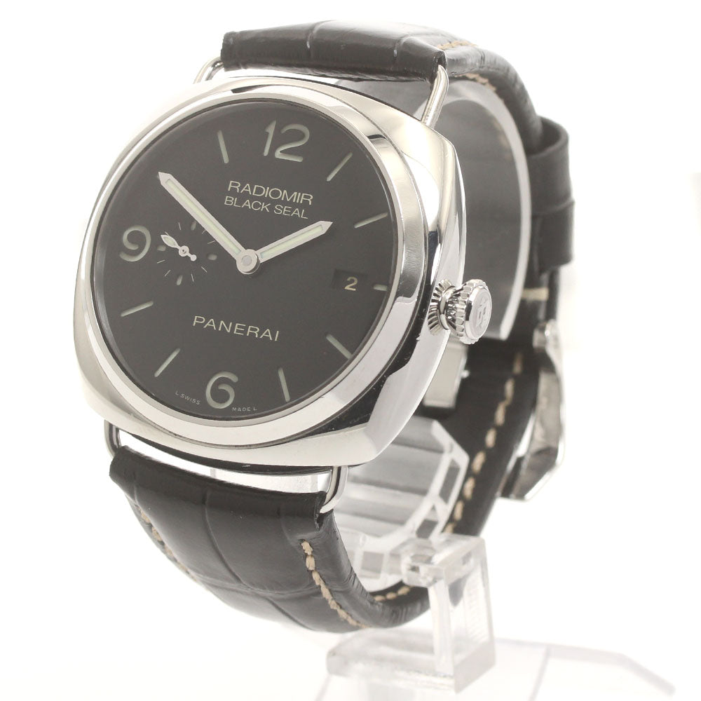 PANERAI Radiomir Black Seal PAM00388 Date black Dial Automatic Men's Watch_869152