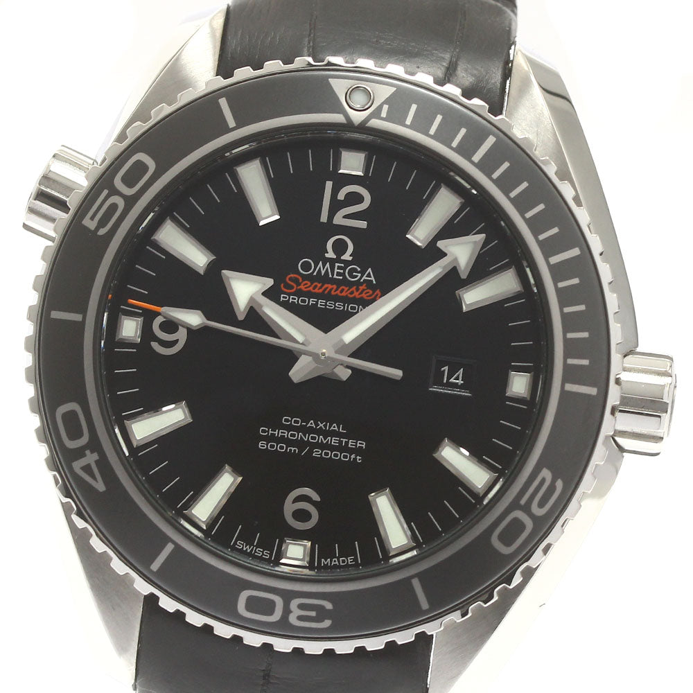 OMEGA Seamaster Planet Ocean 232.33.38.20.01.001 Date black Dial Automatic Ladies Watch_869156