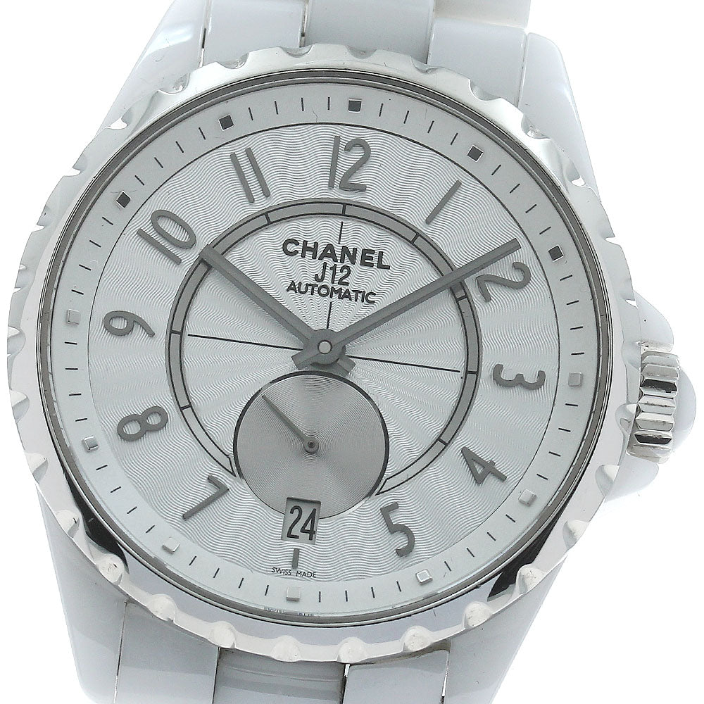 CHANEL J12 H3837 White Ceramic white Dial Automatic Boy's Watch_869161