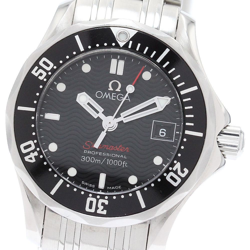 OMEGA Seamaster300 212.30.28.61.01.001 Date black Dial Quartz Ladies_869171