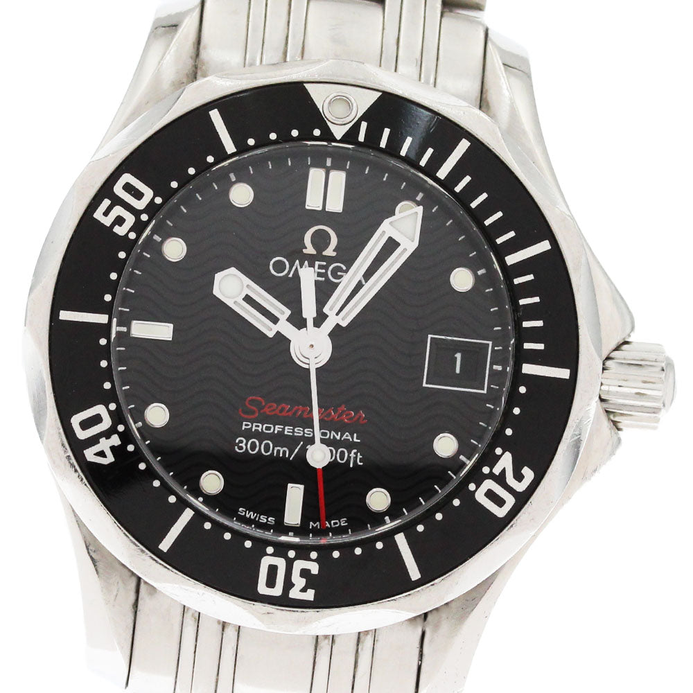OMEGA Seamaster300 212.30.28.61.01.001 Date black Dial Quartz Ladies_869172