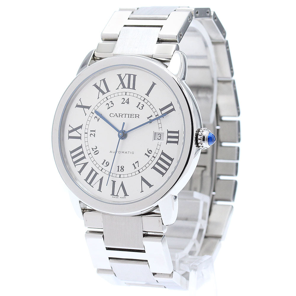CARTIER Ronde Solo de Cartier XL W6701011Silver Dial Automatic Men's_869214