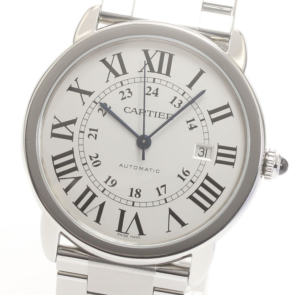 CARTIER Ronde Solo de Cartier XL W6701011 Date Automatic Men's Watch_869218