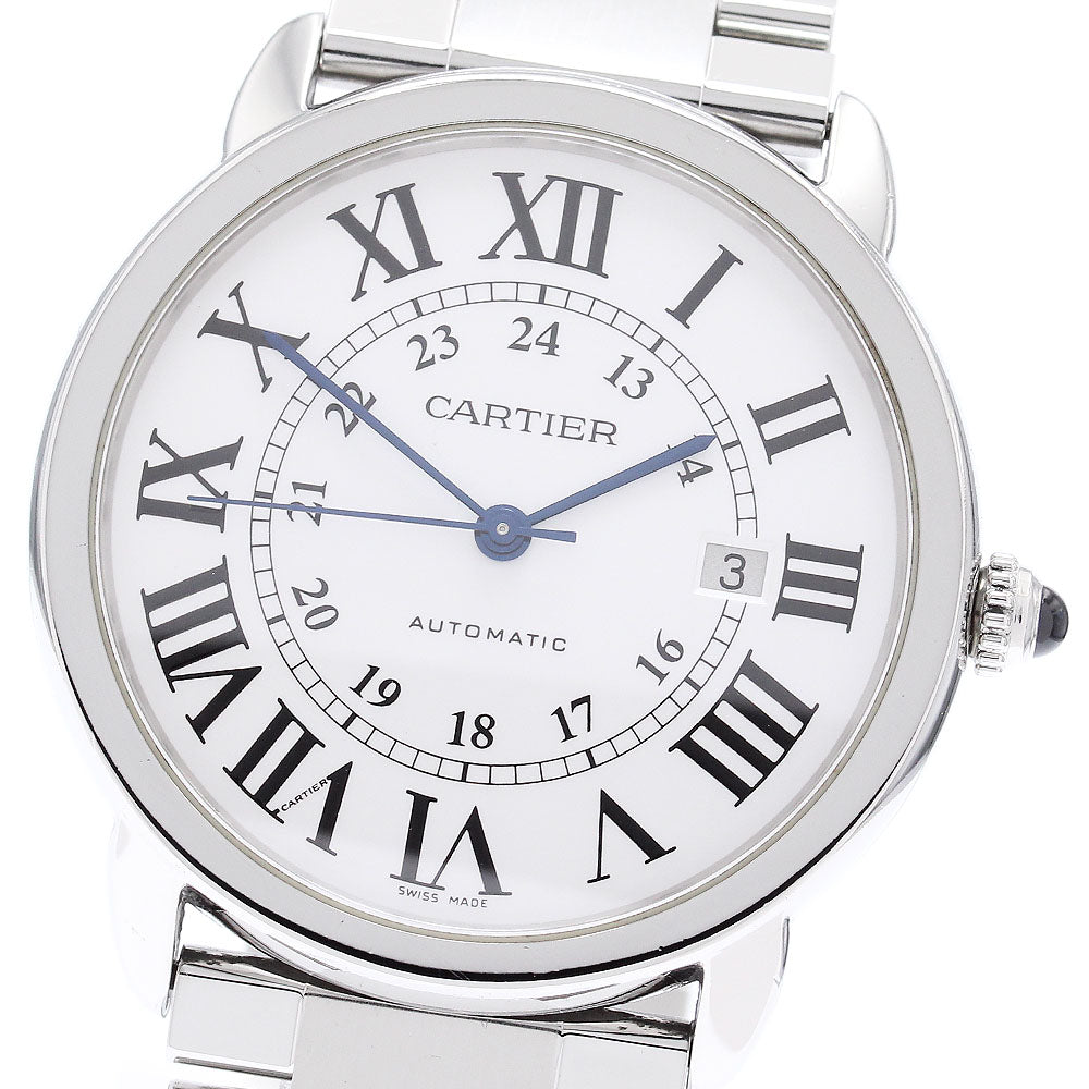 CARTIER Ronde Solo de Cartier XL W6701011 Date Automatic Men's Watch_869229