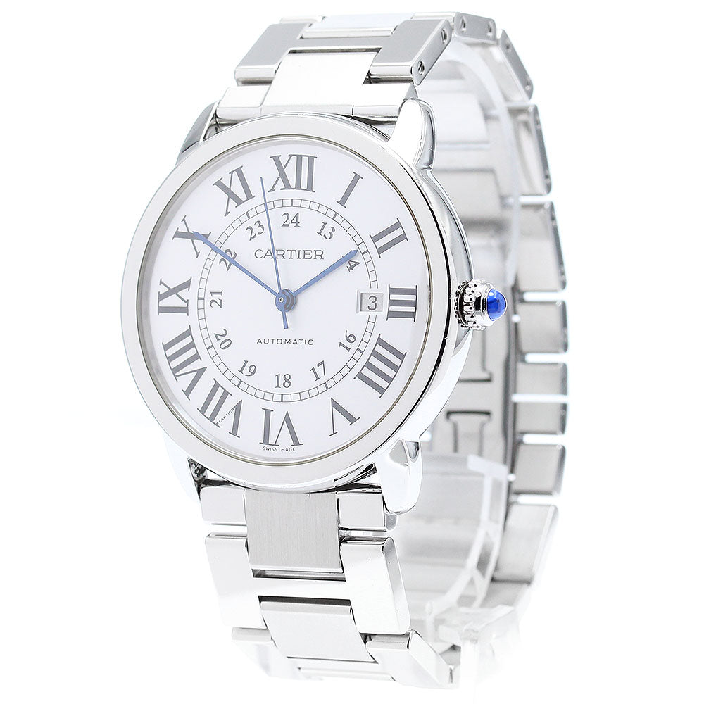 CARTIER Ronde Solo de Cartier XL W6701011 Date Automatic Men's Watch_869229