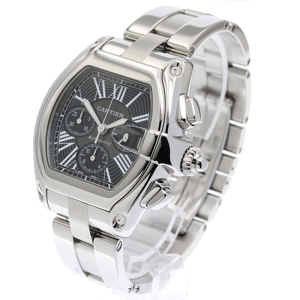 CARTIER Roadster Chronograph XL W62020X6 Date black Dial Automatic Men's_869251