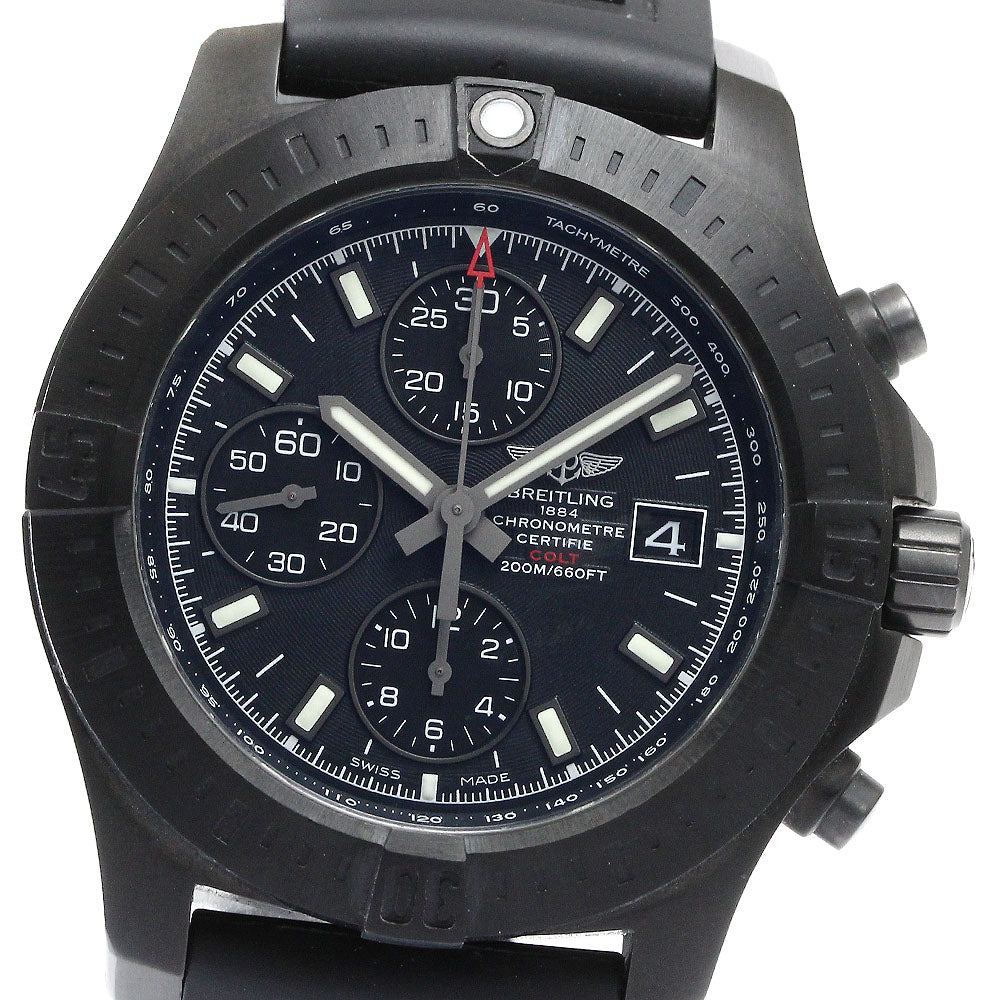 BREITLING Colt M13388 Chronograph black Dial Automatic Men's Watch_869258
