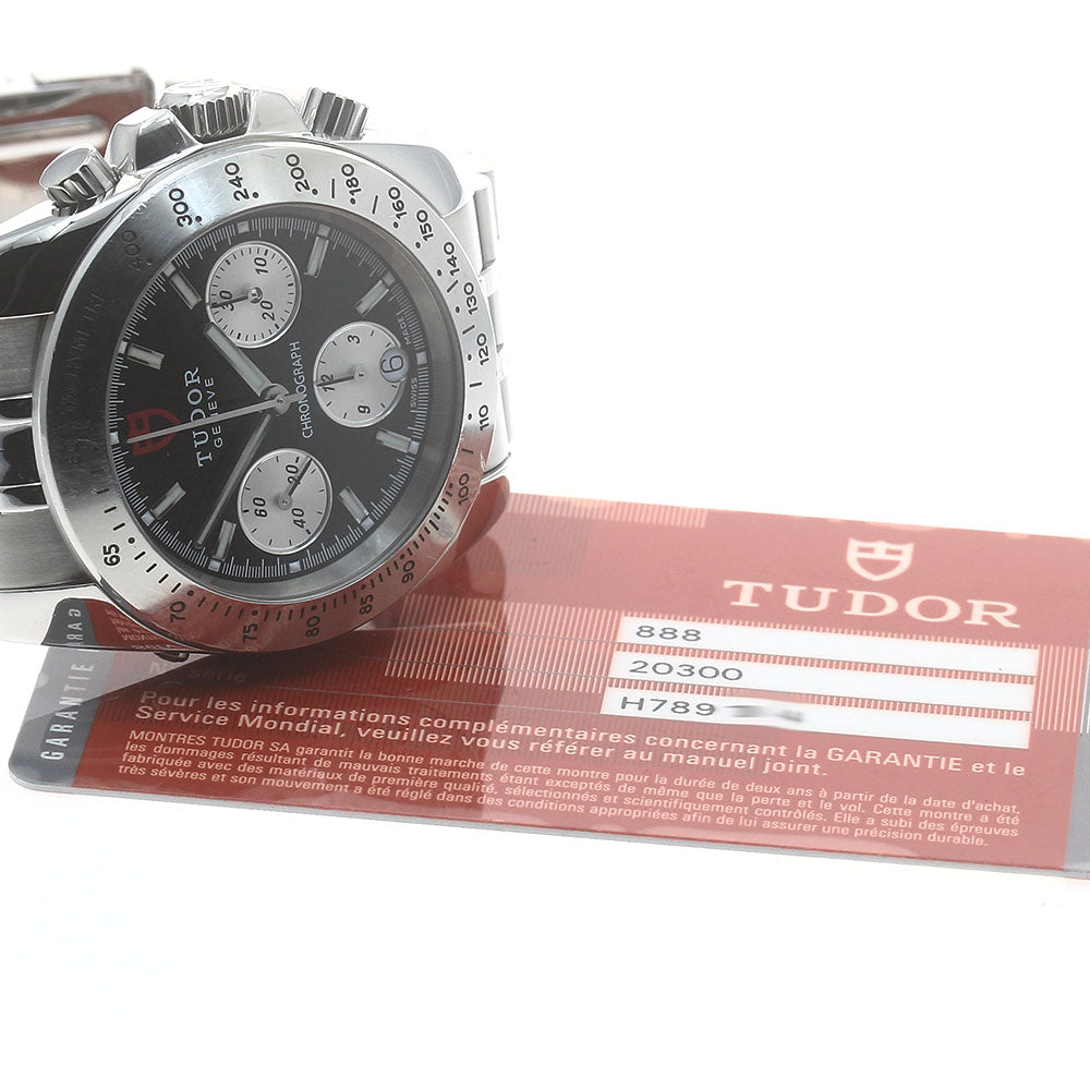 TUDOR Sports line 20300 Chronograph Black Dial Automatic Men's Watch_869266