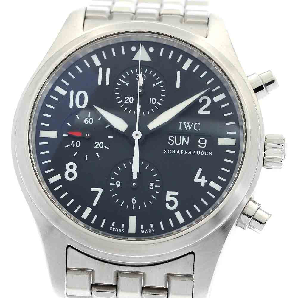 IWC SCHAFFHAUSEN Pilot watch IW371704 Chronograph Automatic Men's Watch_869311