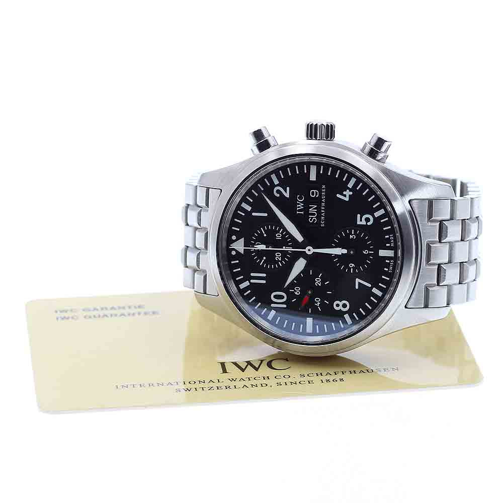 IWC SCHAFFHAUSEN Pilot watch IW371704 Chronograph Automatic Men's Watch_869311