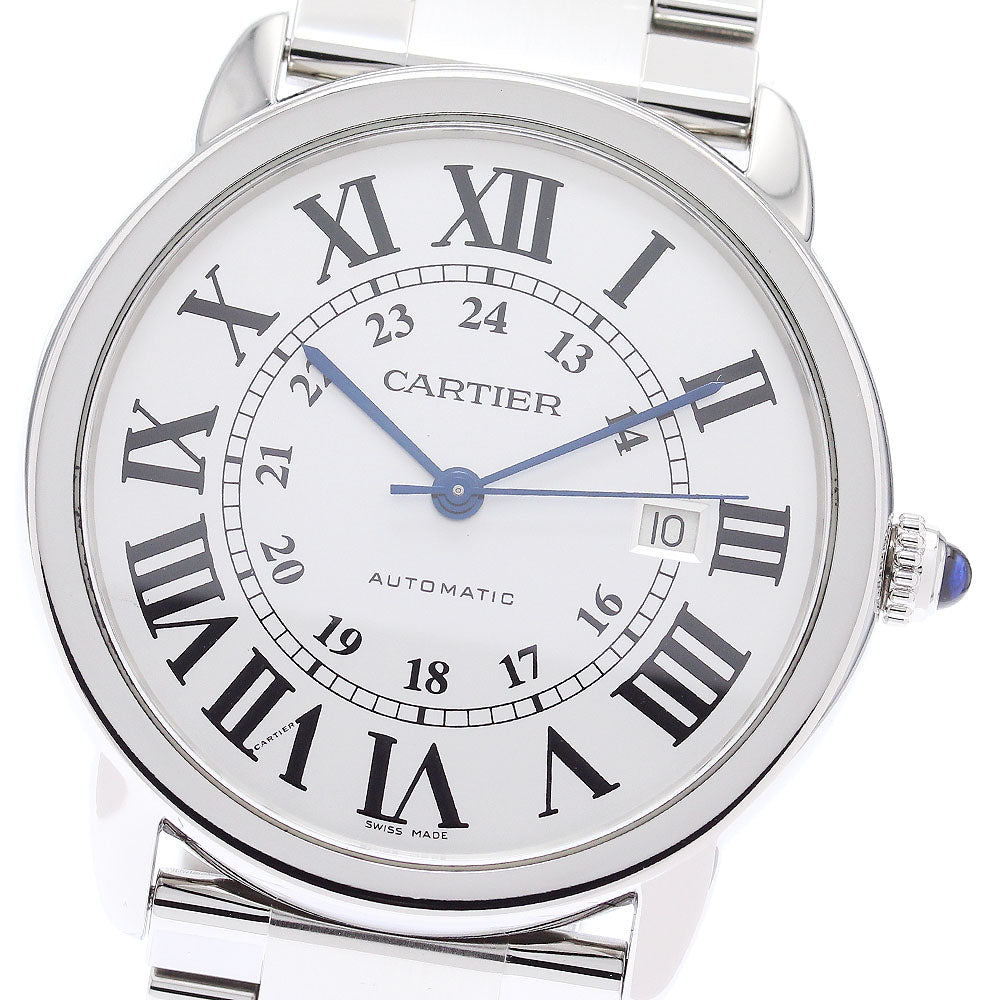CARTIER Ronde Solo de Cartier XL W6701011 Date Automatic Men's Watch_869328