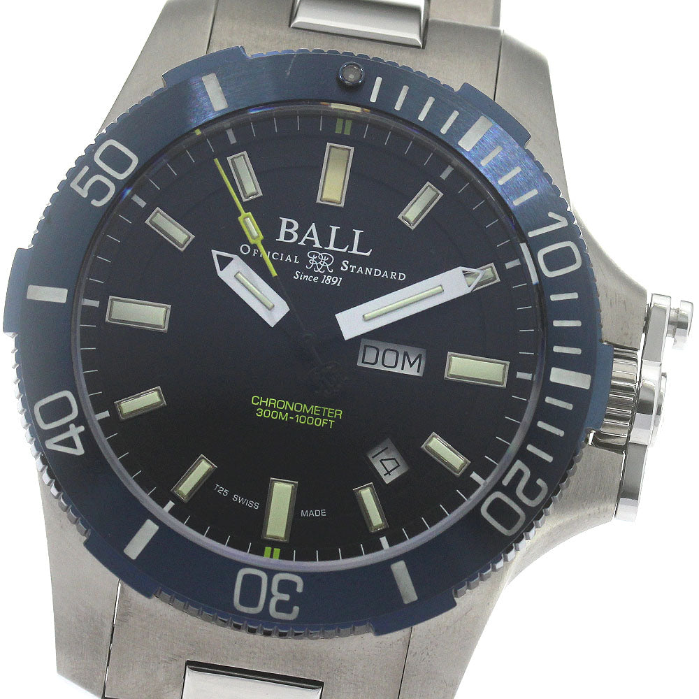 BALLWATCH Engineer hydrocarbon DM2276A Day date black Dial Automatic_869335