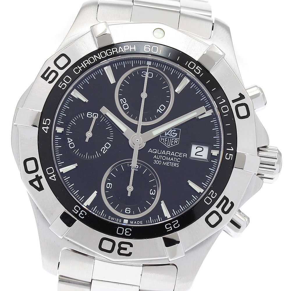 TAG HEUER Aquaracer CAF2110 Chronograph black Dial Automatic Men's Watch_869345