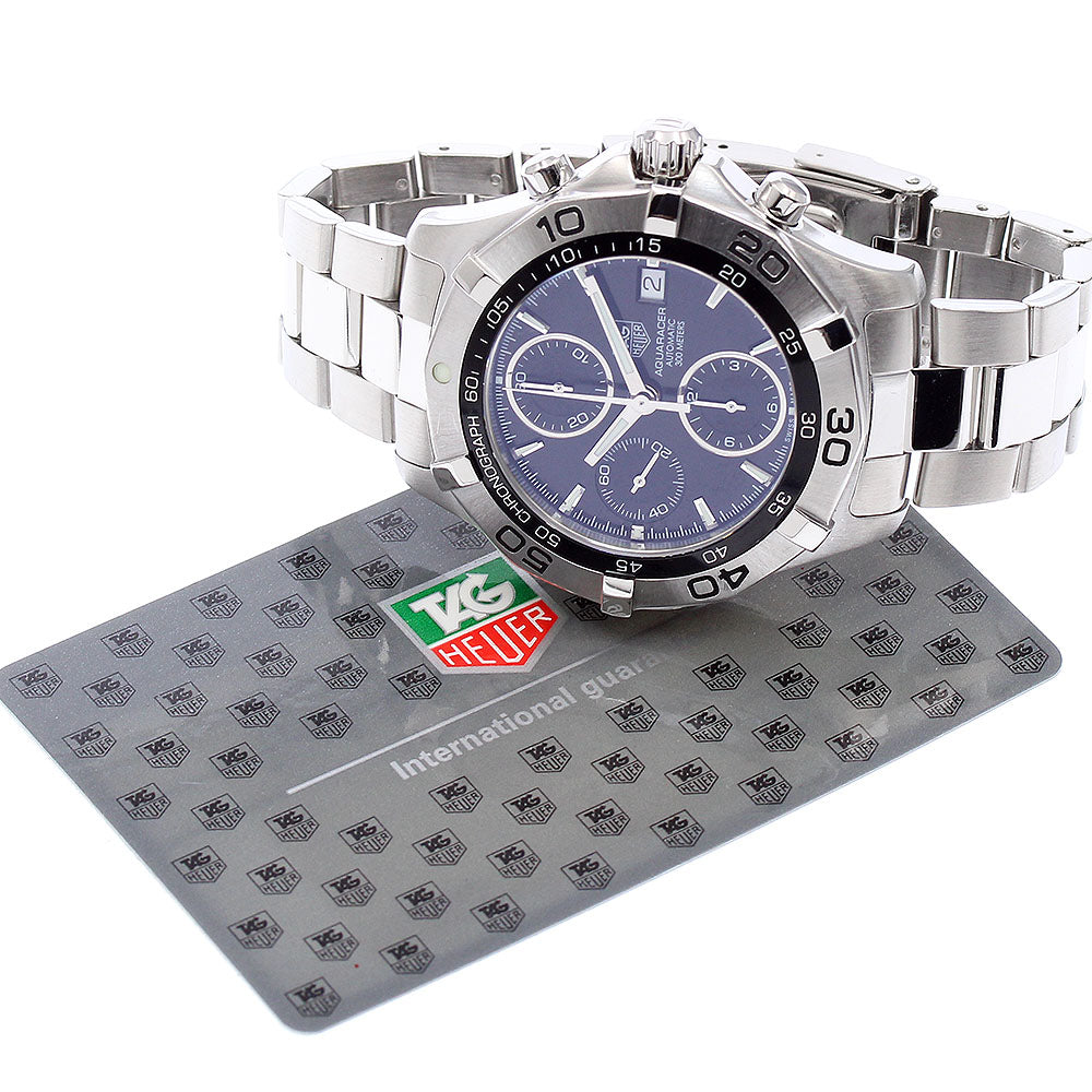TAG HEUER Aquaracer CAF2110 Chronograph black Dial Automatic Men's Watch_869345