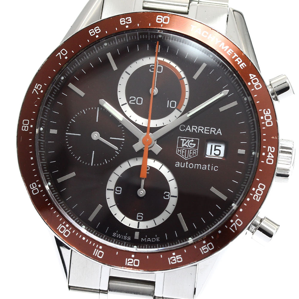 TAG HEUER New Carrera CV2013-1 Date Chronograph Automatic Men's Watch_869347