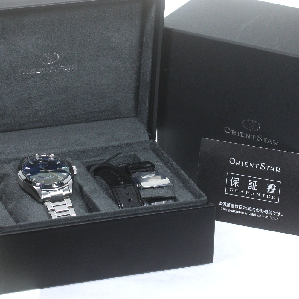 ORIENT Orient star RK-BX0003L/M34F8 Perseids Power Reserve blue Dial Automatic Men's Watch_869363