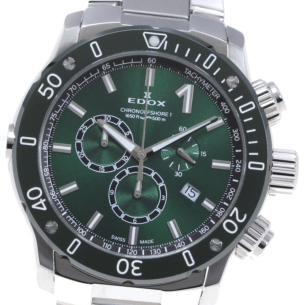 EDOX Chrono Offshore 1 10221-3VM5-VIN5 Chronograph Green Dial Quartz_869365