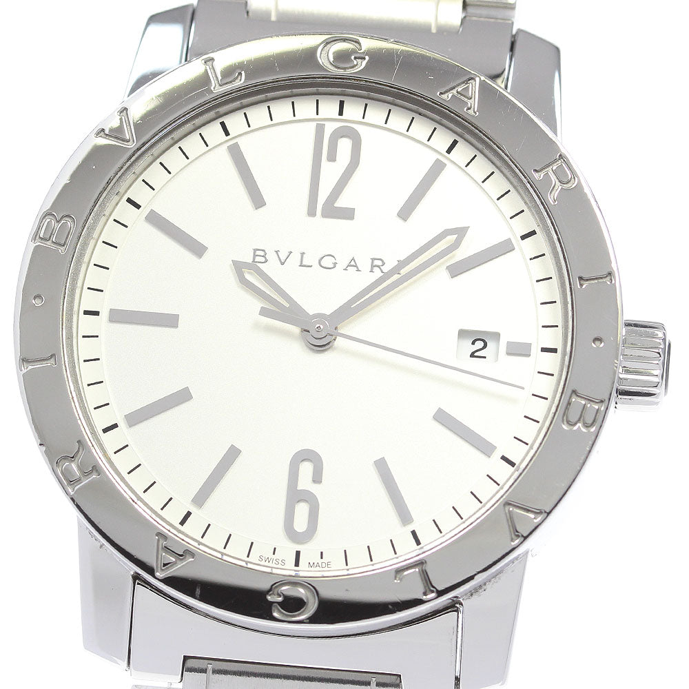 BVLGARI BVLGARIBVLGARI BB39S Silver Dial Automatic Men's Watch_869376