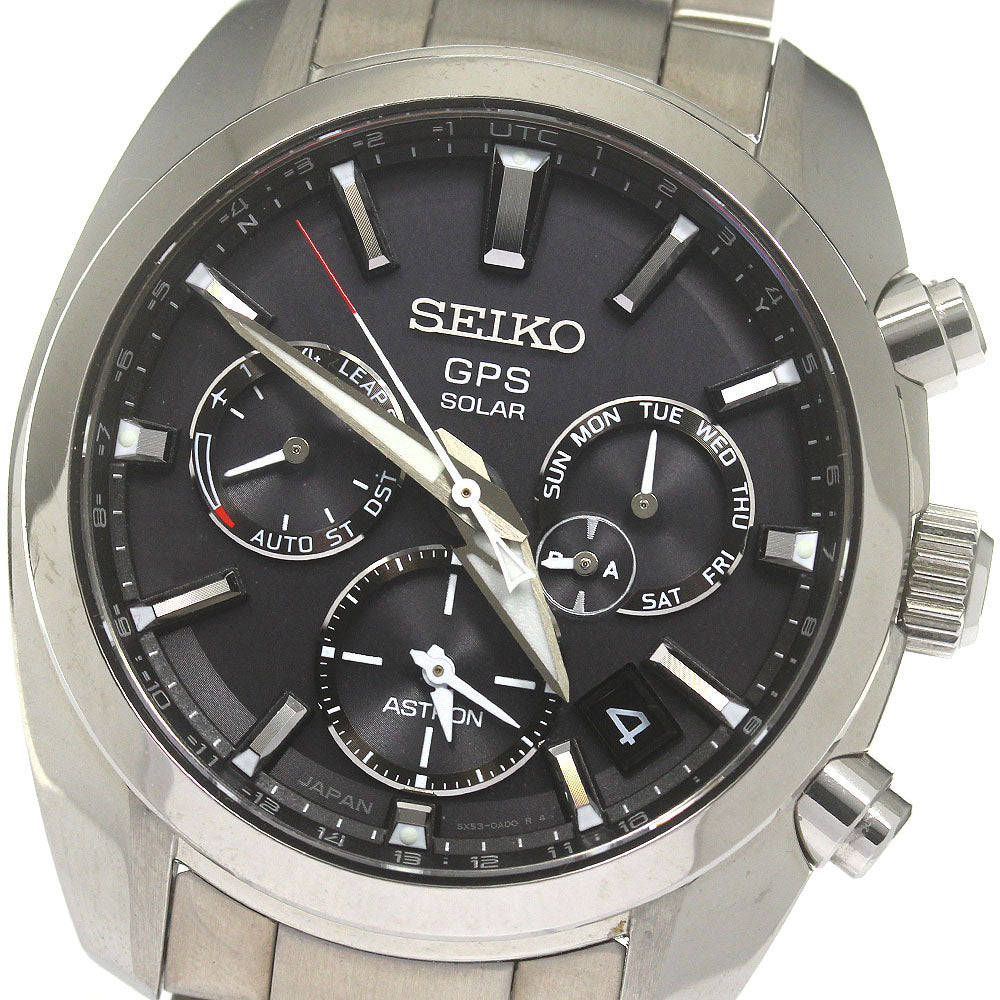 SEIKO Astron SBXC021/5X53-0AJ0 Solar Powered Radio Men's Watch_869388