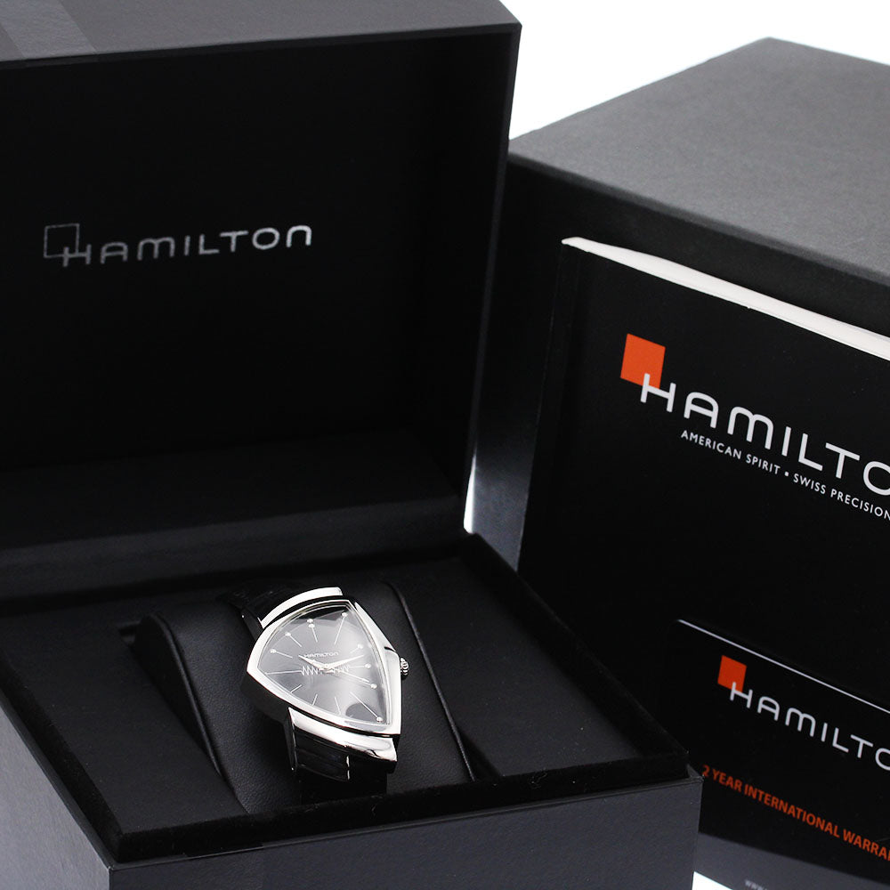 HAMILTON Ventura H24411732 black Dial Quartz Men's Watch_869395